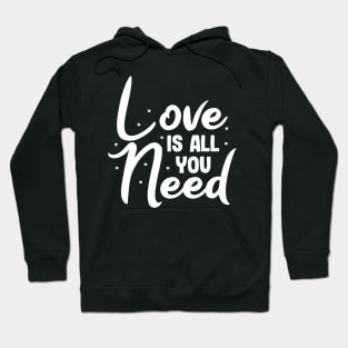 Love is all you need valentines day design gift Hoodie